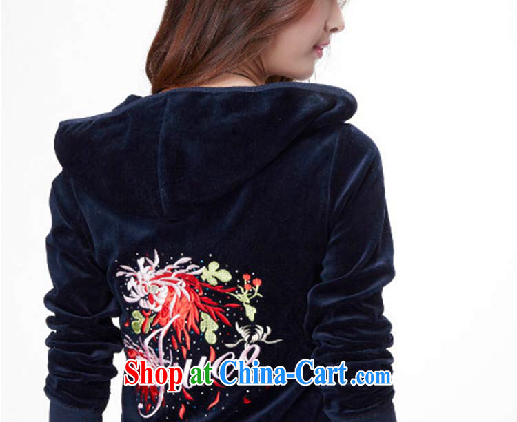 The Superintendent 2015 new female velvet sportswear sport and leisure service package the code ladies dark blue XL pictures, price, brand platters! Elections are good character, the national distribution, so why buy now enjoy more preferential! Health