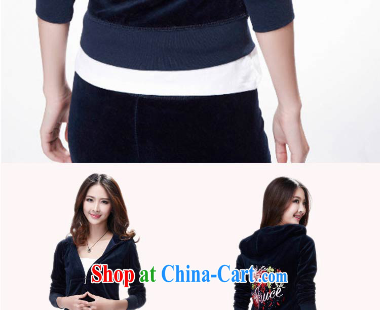 The Superintendent 2015 new female velvet sportswear sport and leisure service package the code ladies dark blue XL pictures, price, brand platters! Elections are good character, the national distribution, so why buy now enjoy more preferential! Health