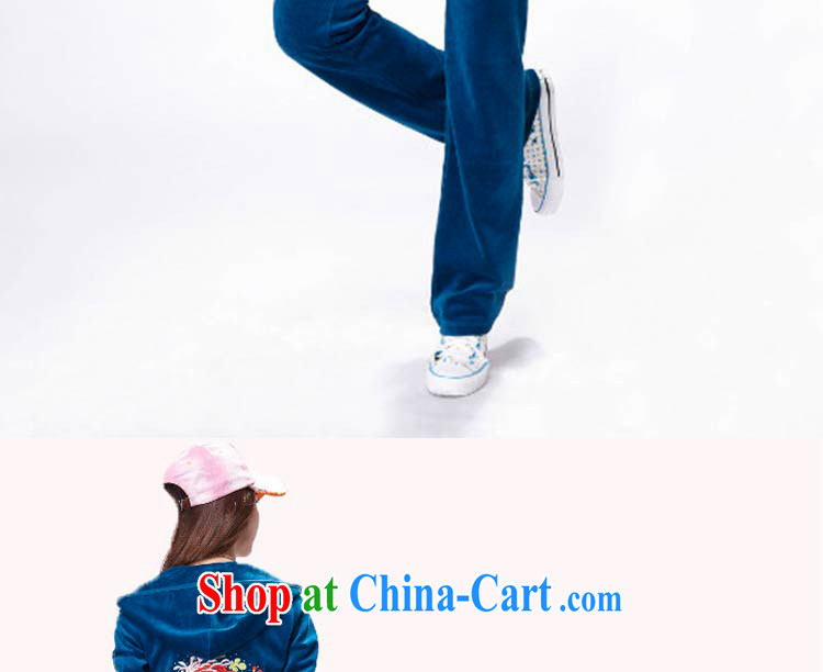 The Superintendent 2015 new female velvet sportswear sport and leisure service package the code ladies dark blue XL pictures, price, brand platters! Elections are good character, the national distribution, so why buy now enjoy more preferential! Health