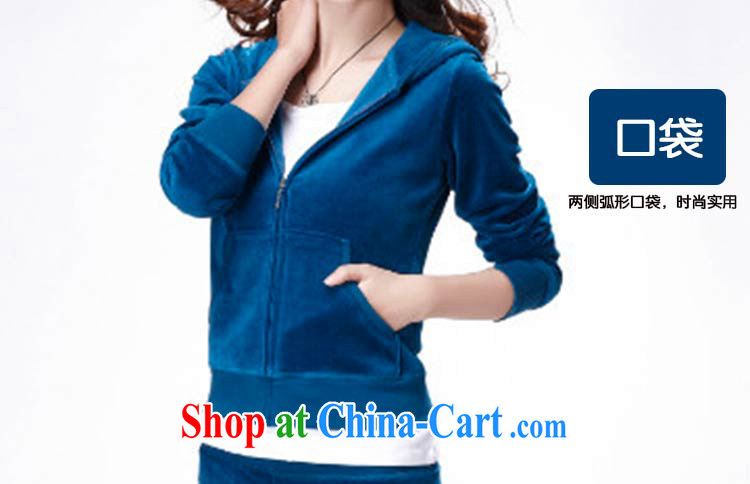 The Superintendent 2015 new female velvet sportswear sport and leisure service package the code ladies dark blue XL pictures, price, brand platters! Elections are good character, the national distribution, so why buy now enjoy more preferential! Health