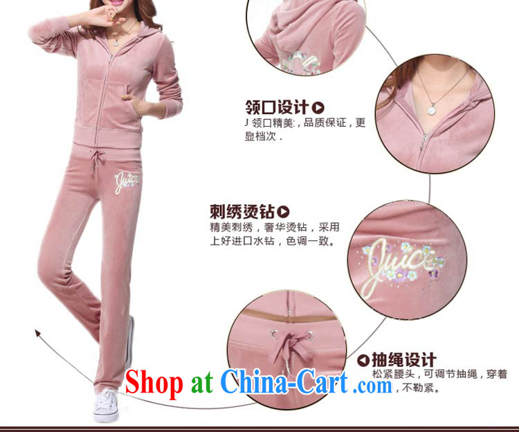 The Superintendent winter new campaign kit female Korean version, clothing and stylish embroidery velvet female coupling toner XL pictures, price, brand platters! Elections are good character, the national distribution, so why buy now enjoy more preferential! Health