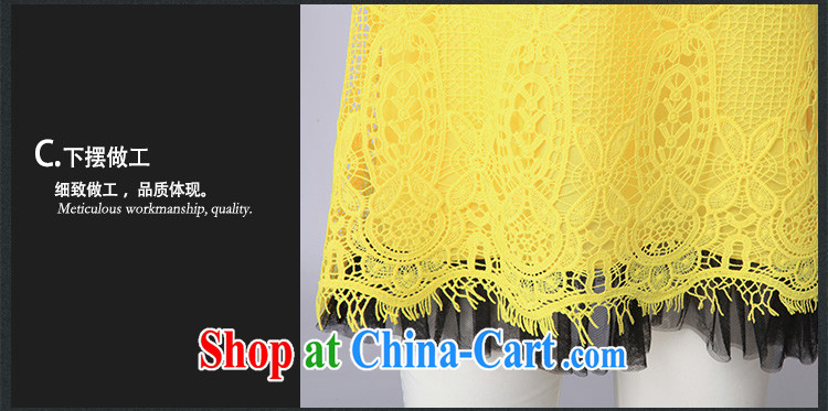 Magic of 2015 the new spring and summer Women's clothes in Europe, stylish casual lace the code t-shirt and the hypertrophy, female 8 T 5006 black XXXXL pictures, price, brand platters! Elections are good character, the national distribution, so why buy now enjoy more preferential! Health
