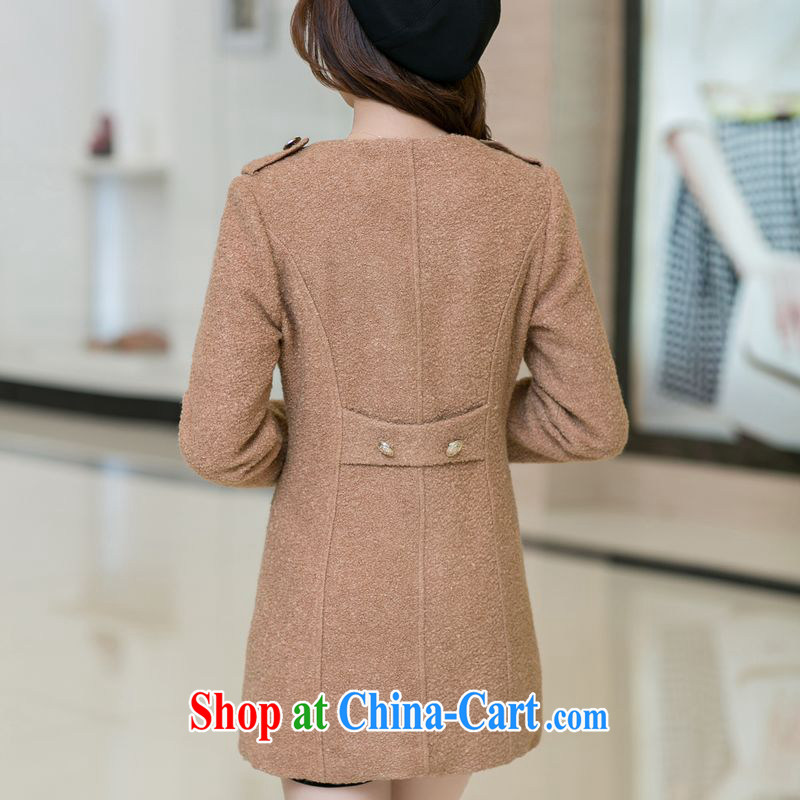 The United States, focusing on the younger sister, stylish female round-collar, long hair that overcoats supersoft? jacket pink L (recommendations 85 - 100 jack), the United States, and, shopping on the Internet