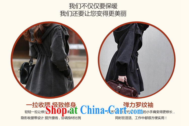 To better 2014 autumn and winter clothes new jacket, and ventricular hypertrophy, female sheep lint-free cloth, clothing and hair so the coat lady cap thicken the cotton, charcoal gray 5 XL pictures, price, brand platters! Elections are good character, the national distribution, so why buy now enjoy more preferential! Health