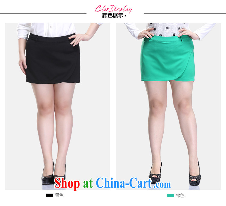 Slim LI Sau 2015 spring and summer with new, larger female Korean hip graphics thin shorts winter skirt skirt pants Q 7918 green 5 XL pictures, price, brand platters! Elections are good character, the national distribution, so why buy now enjoy more preferential! Health