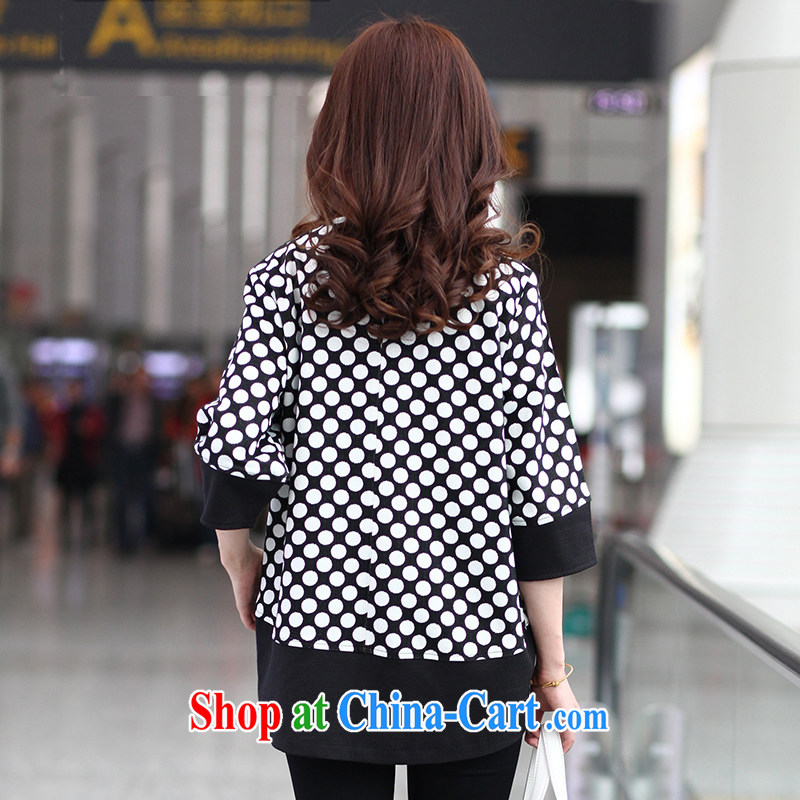 Cheuk-yan Yi Lai film and the Code women spring 2015 the Korean version of the new, and indeed increase, stylish elegance in the cuff point on T-shirt jacket M 5204 photo color 5 XL, Cheuk-yan Yi-lai, and, shopping on the Internet