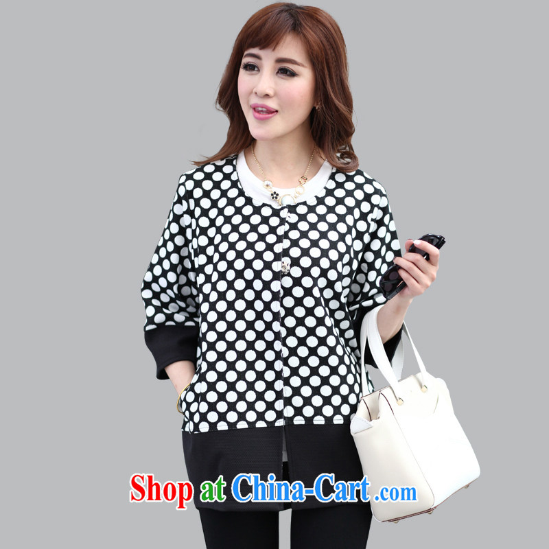 Cheuk-yan Yi Lai film and the Code women spring 2015 the Korean version of the new, and indeed increase, stylish elegance in the cuff point on T-shirt jacket M 5204 photo color 5 XL, Cheuk-yan Yi-lai, and, shopping on the Internet