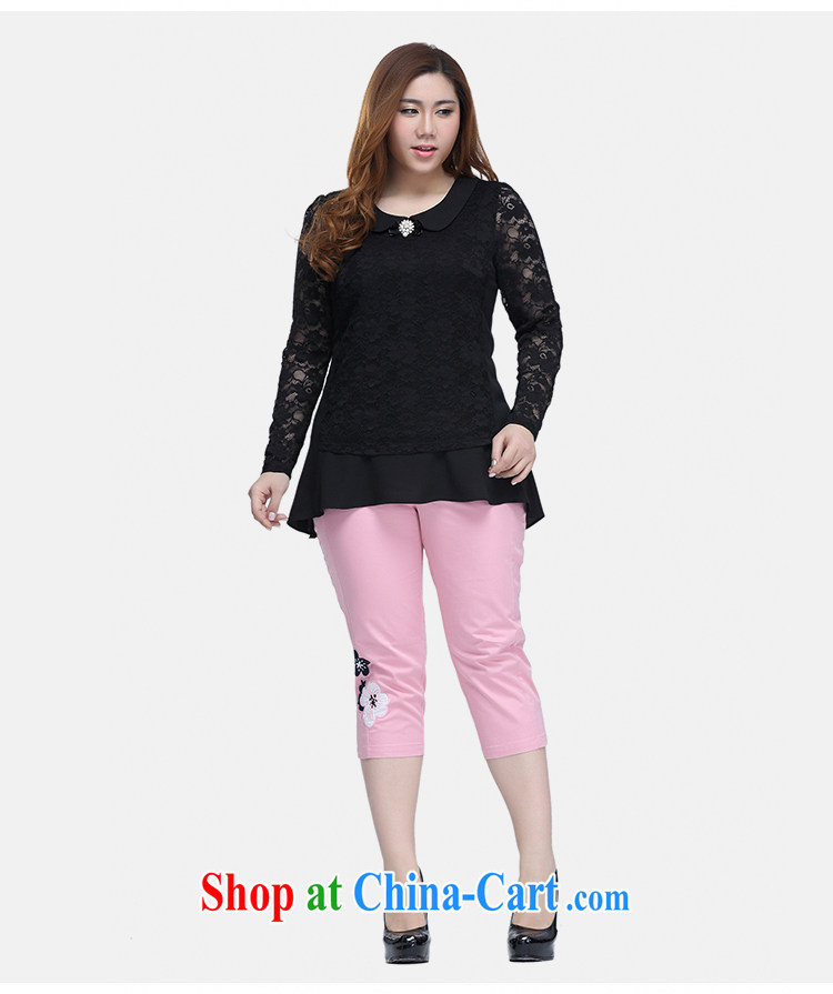 Slim LI Sau spring new large, female retro lace graphics thin 100 ground lace shirt Q of 7935 red L pictures, price, brand platters! Elections are good character, the national distribution, so why buy now enjoy more preferential! Health