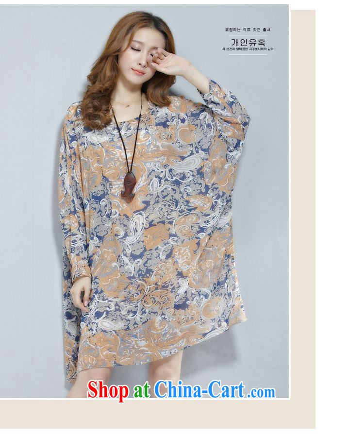 In 2015, spring and summer, female American and European wind loose the code snow stamp duty woven dresses thick MM graphics thin T-shirt short-sleeved T-shirt bat butterfly are code pictures, price, brand platters! Elections are good character, the national distribution, so why buy now enjoy more preferential! Health