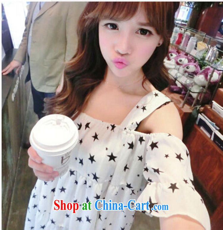 Flexible early summer 2015 ladies Korean fresh large, snow-woven skirt thick MM relaxed the dress code dolls T-shirt sexy bare shoulders dress girls black are code pictures, price, brand platters! Elections are good character, the national distribution, so why buy now enjoy more preferential! Health