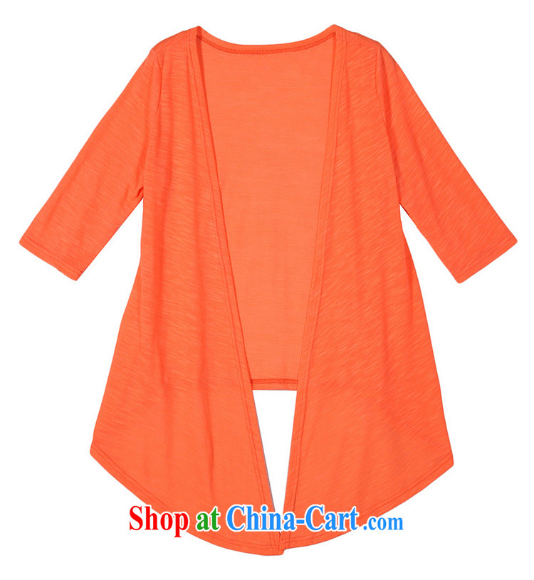 Iraq, the 2015 new summer wear XL girls with sunscreen and clothing Air Conditioning T-shirt Han version small jacket shawl mm thick fat people long-sleeved, genuine, the Netherlands orange XL 120 - 140 Jack pictures, price, brand platters! Elections are good character, the national distribution, so why buy now enjoy more preferential! Health