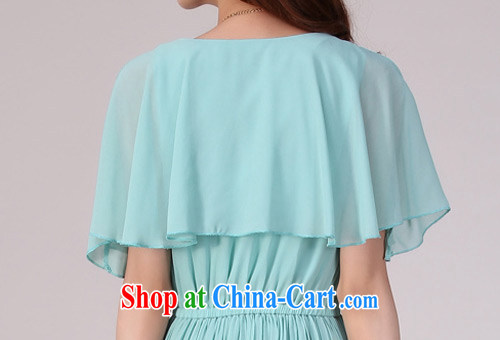 The blue-thick mm summer 2015 new Korean Beauty snow woven skirts thick mm XL female casual terrace 100 shoulder hem resort-waist dress light blue 4 XL 160 - 175 Jack pictures, price, brand platters! Elections are good character, the national distribution, so why buy now enjoy more preferential! Health