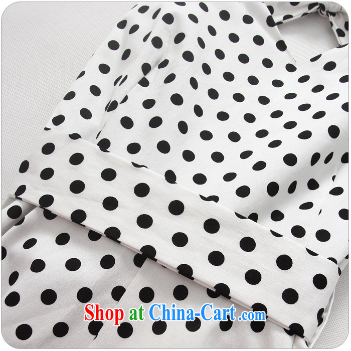 Constitution, 2015 new summer XL women's clothing stylish wave point V collar scarf large skirt mm thick lady temperament sweet cotton 100 on board the code dress black large XL 3 160 - 180 Jack pictures, price, brand platters! Elections are good character, the national distribution, so why buy now enjoy more preferential! Health