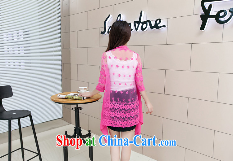 ZORMO Korean girl with thick mm maximum code snow woven shirts lace 7 cuff sunscreen shirts and indeed King shawl cardigan white XL 90 - 130 Jack pictures, price, brand platters! Elections are good character, the national distribution, so why buy now enjoy more preferential! Health