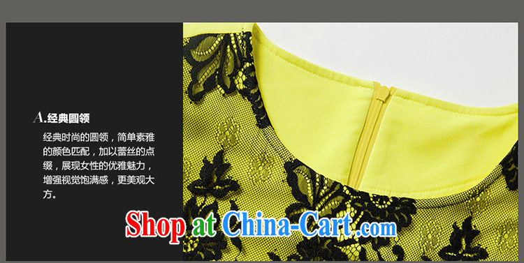 Mephidross economy honey, spring 2015 with new, and indeed increase, women with elegant lace stitching 5 cuff dress 2803 yellow large code 5 XL 200 Jack left and right pictures, price, brand platters! Elections are good character, the national distribution, so why buy now enjoy more preferential! Health