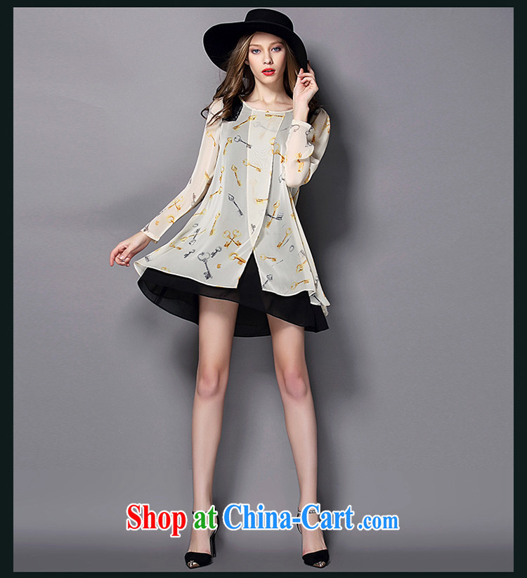 Mephidross economy honey, 2015 spring new and indeed increase, female retro stamp long-sleeved snow woven dresses 2827 black large code 5 200 XL about Jack pictures, price, brand platters! Elections are good character, the national distribution, so why buy now enjoy more preferential! Health