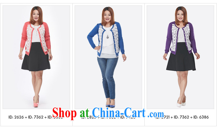 MSSHE XL ladies' 2015 spring lady sweet woolen knitted sweater jacket 7362 color blue 5 XL pictures, price, brand platters! Elections are good character, the national distribution, so why buy now enjoy more preferential! Health