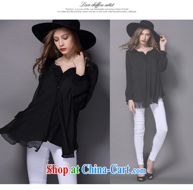 To better snow-woven shirt, long-sleeved 2015 spring new, larger female American big wind lace solid shirt female bare pink spot 5 XL for 175 - 190 Jack pictures, price, brand platters! Elections are good character, the national distribution, so why buy now enjoy more preferential! Health