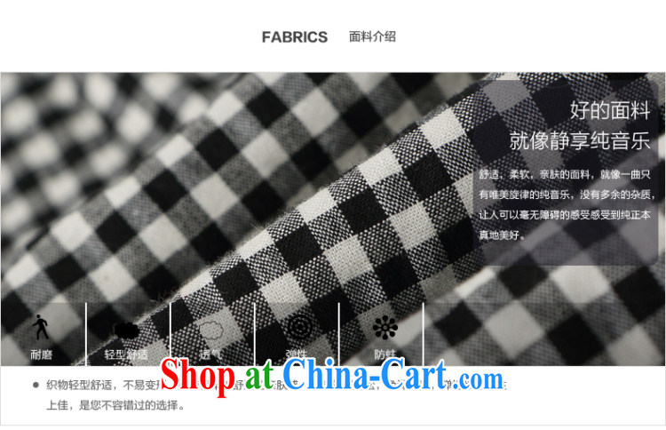 Water with the Code's 2015 new spring Korean high waist leisure video thin checkered long pants S CW 15 4542 black-and-white grid XXL pictures, price, brand platters! Elections are good character, the national distribution, so why buy now enjoy more preferential! Health