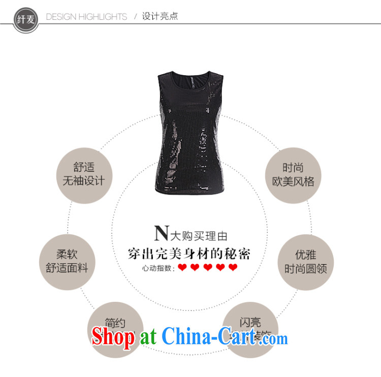 The Mak larger women 2015 spring new thick mm lady 100 ground, small vest 951034043 black 6 XL pictures, price, brand platters! Elections are good character, the national distribution, so why buy now enjoy more preferential! Health
