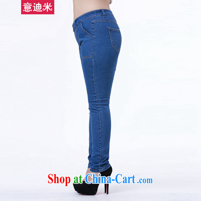 To achieve M 2015 new spring, the Code women denim jeans C 1 - 1502 blue XXXXL, Disney's M (YIDIMI), shopping on the Internet