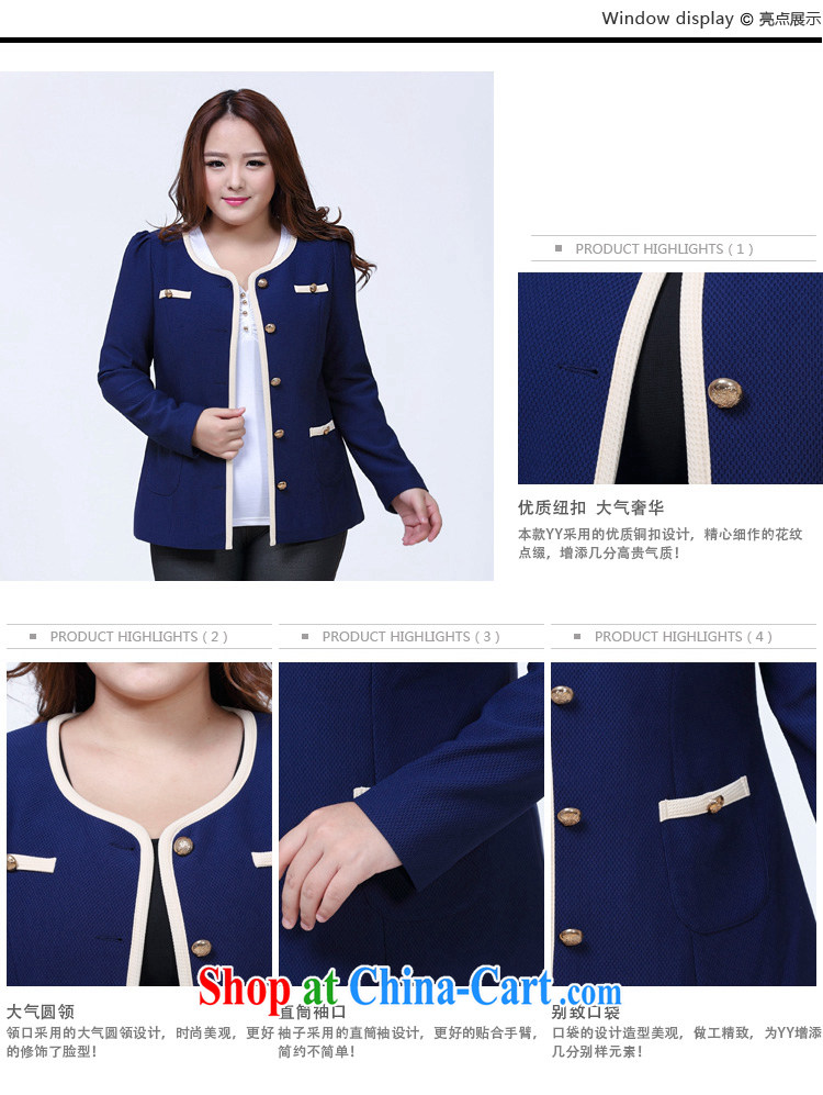 It's Spring and Autumn 2015 new, larger female small suits, casual video Thin women jacket C 1 - 1004 blue XXL pictures, price, brand platters! Elections are good character, the national distribution, so why buy now enjoy more preferential! Health