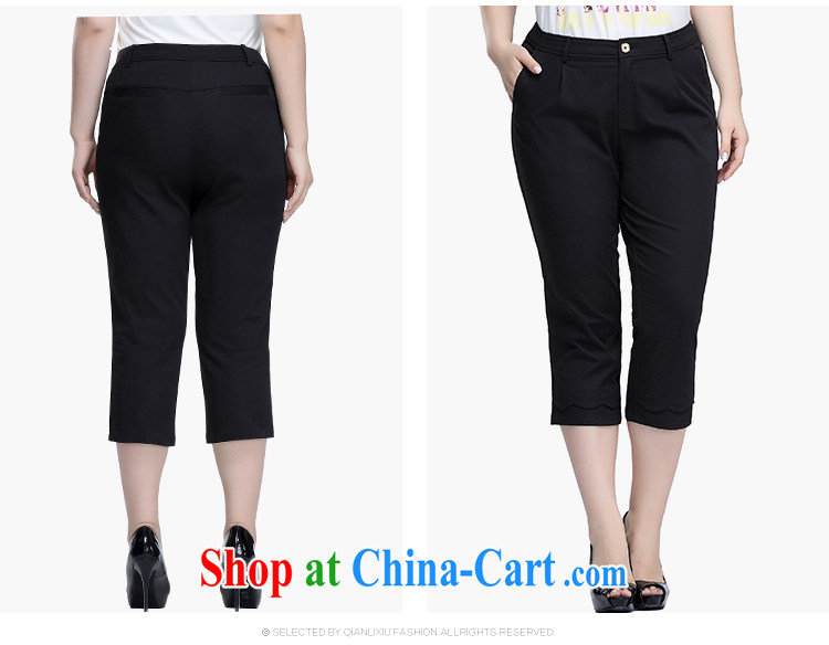 Slim LI Sau 2015 spring and summer new, larger female fashion, back 100 feet ground 7 pants pants Q 7390 by red 5 XL pictures, price, brand platters! Elections are good character, the national distribution, so why buy now enjoy more preferential! Health