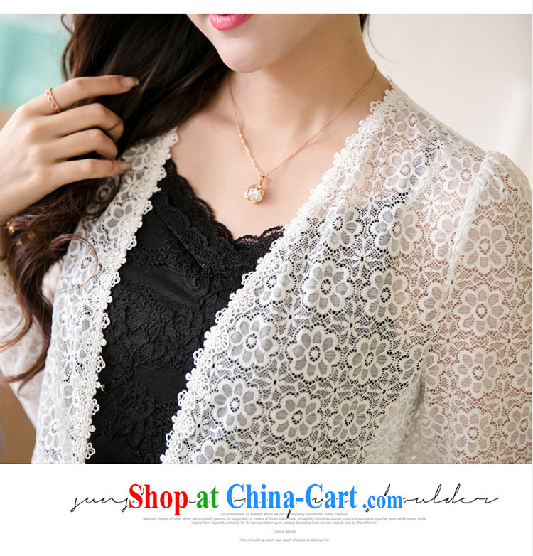 Good luck cracking the Code women 2015 spring and summer New Solid Color Openwork lace T-shirt air-conditioning the Netherlands in cultivating long leisure thin coat V 5036 black 3 XL (suitable for 165 - 180 jack) pictures, price, brand platters! Elections are good character, the national distribution, so why buy now enjoy more preferential! Health