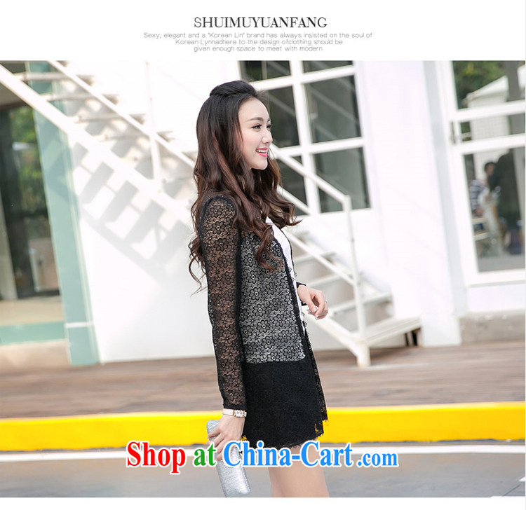 Good luck cracking the Code women 2015 spring and summer New Solid Color Openwork lace T-shirt air-conditioning the Netherlands in cultivating long leisure thin coat V 5036 black 3 XL (suitable for 165 - 180 jack) pictures, price, brand platters! Elections are good character, the national distribution, so why buy now enjoy more preferential! Health