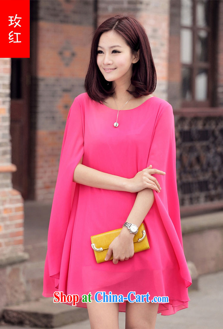 COVERED BY THE 2015 female new summer Korean loose the code mantle Cape cloak pregnant women snow woven dresses beach skirt summer dress red XL recommendations 135 - 150 Jack pictures, price, brand platters! Elections are good character, the national distribution, so why buy now enjoy more preferential! Health
