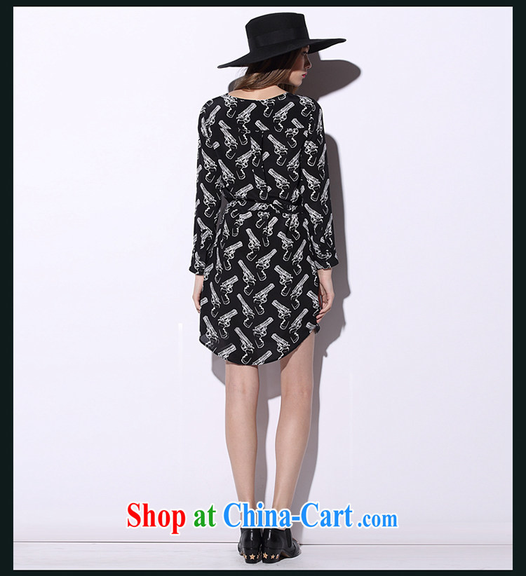 Director of 2015 spring new and indeed XL girls personalized stamp in Europe and high-end graphics thin long-sleeved dress 2009 black large code 5 200 XL about Jack pictures, price, brand platters! Elections are good character, the national distribution, so why buy now enjoy more preferential! Health