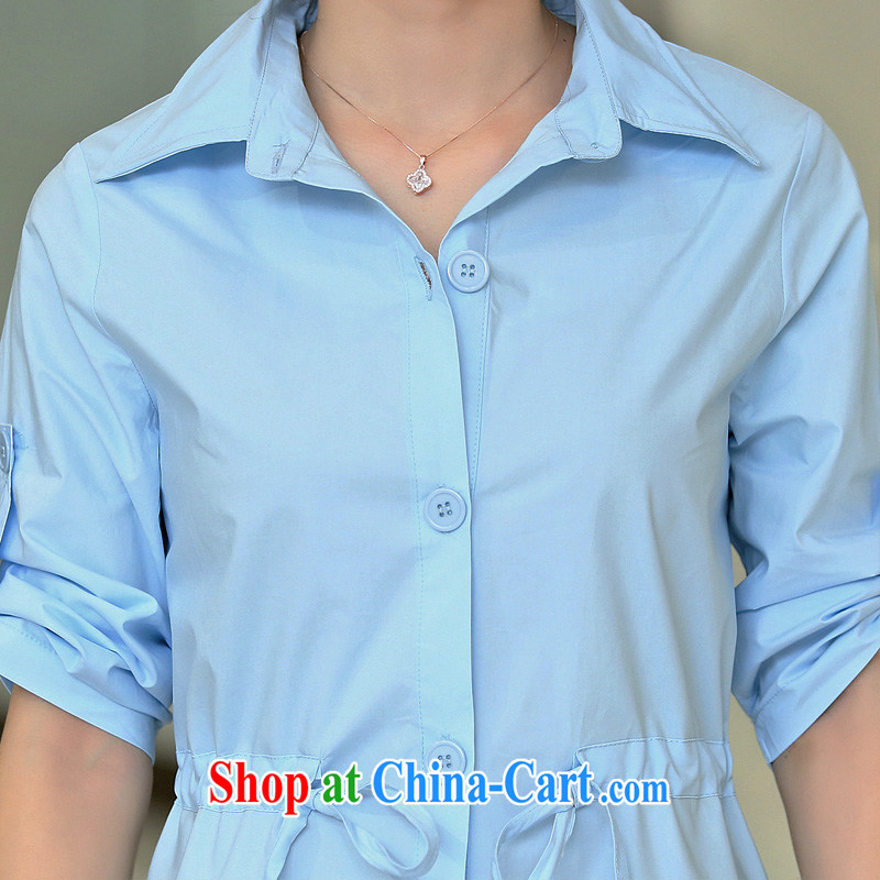 Pi-optimized Connie new spring the middle-aged, Mom loaded shirt girl, 9 T-shirt, long T-shirt BW 09,501 blue XXXL recommendations 140 - 150 jack, Pi-optimized Connie, shopping on the Internet