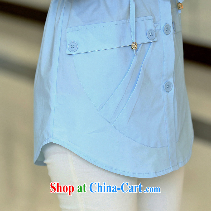 Pi-optimized Connie new spring the middle-aged, Mom loaded shirt girl, 9 T-shirt, long T-shirt BW 09,501 blue XXXL recommendations 140 - 150 jack, Pi-optimized Connie, shopping on the Internet