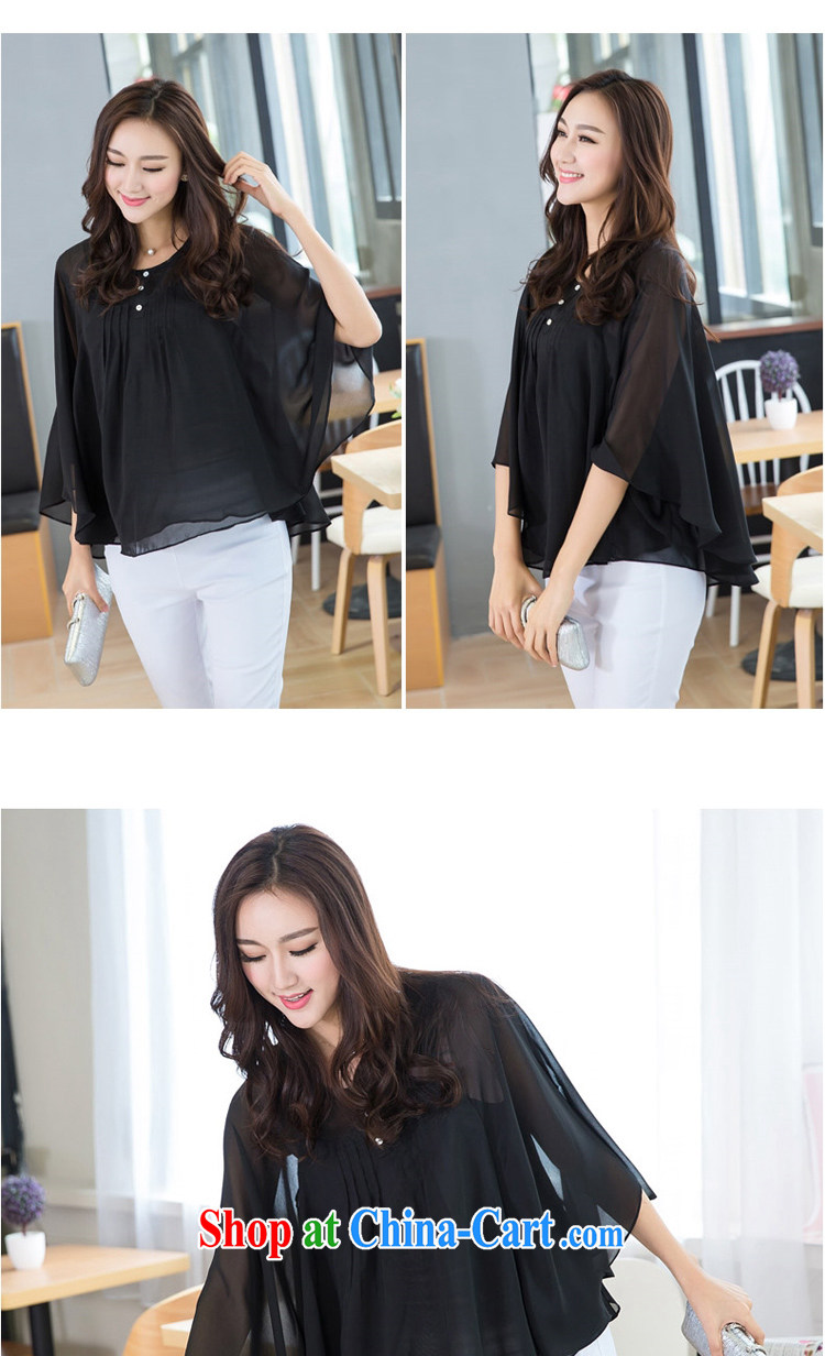 Good luck cracking the Code women 2015 spring and summer new leisure loose 9 bat sleeves solid snow T woven shirts women T-shirt solid shirt V 5092 black 3 XL (165 - 180 Jack through) pictures, price, brand platters! Elections are good character, the national distribution, so why buy now enjoy more preferential! Health