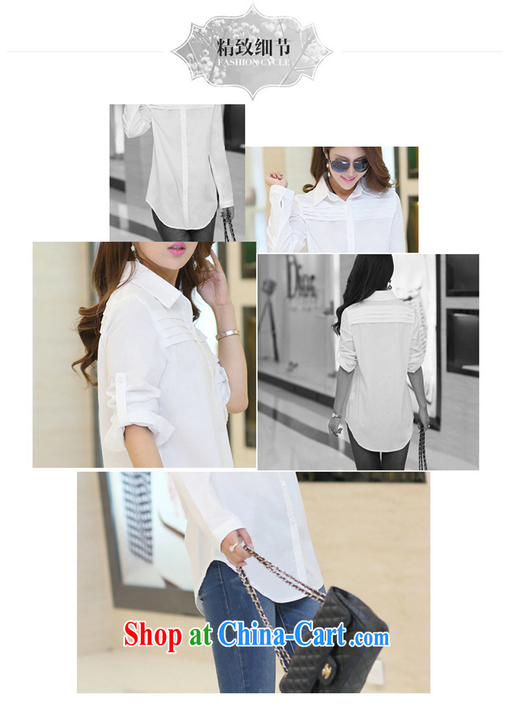 Cool and a short-sleeved white shirt, girls solid color, long, through solid shirt girls long-sleeved white (long-sleeved) 5 XL pictures, price, brand platters! Elections are good character, the national distribution, so why buy now enjoy more preferential! Health