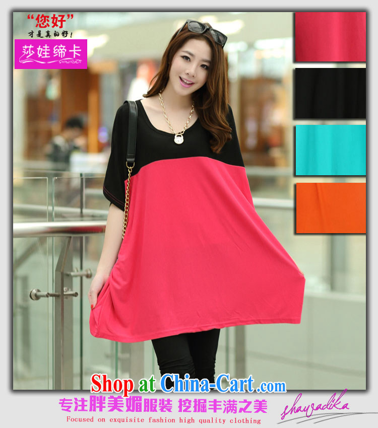 She concluded her card XL female 2015 Korean women with stylish new thick sister summer dual-color loose loose T shirt short-sleeved T-shirt female black Mui color code pictures, price, brand platters! Elections are good character, the national distribution, so why buy now enjoy more preferential! Health