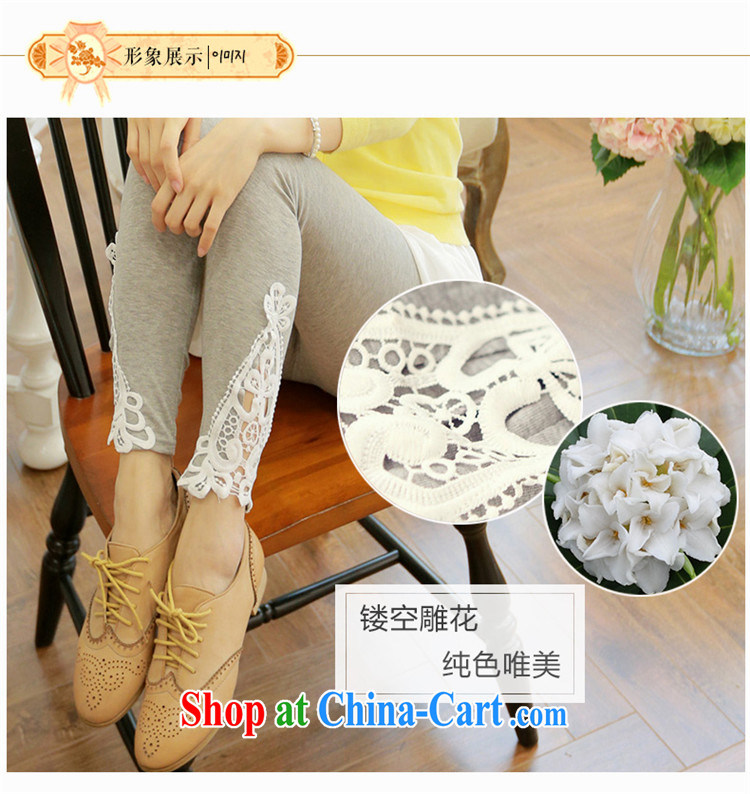 Fish the dream 2015 new pregnant women with spring loaded Korean lace lace cotton and abdominal trousers trousers pregnant women pants solid light gray XL pictures, price, brand platters! Elections are good character, the national distribution, so why buy now enjoy more preferential! Health