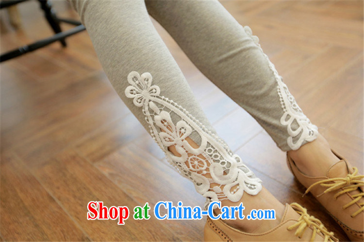 Fish the dream 2015 new pregnant women with spring loaded Korean lace lace cotton and abdominal trousers trousers pregnant women pants solid light gray XL pictures, price, brand platters! Elections are good character, the national distribution, so why buy now enjoy more preferential! Health