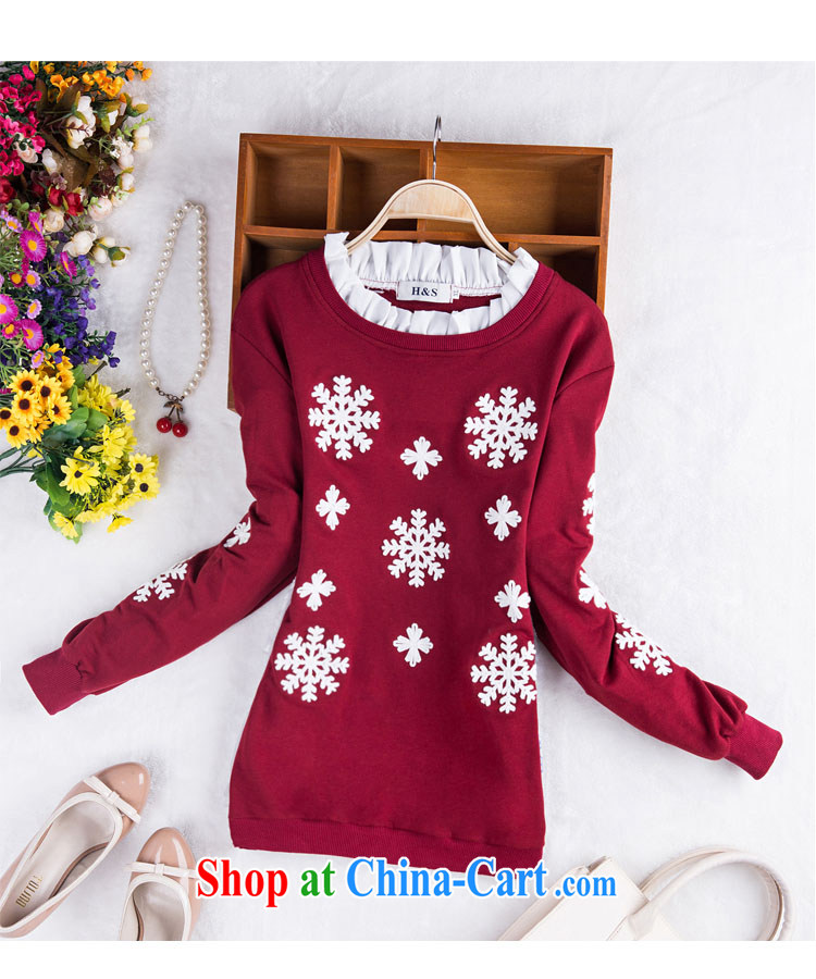 ZZ &FF 2015 spring new and indeed increase, female Jack 200 mm thick Korean stitching embroidered large, thick MM cultivating T pension female wine red XXXL (160 - 200 ) jack pictures, price, brand platters! Elections are good character, the national distribution, so why buy now enjoy more preferential! Health