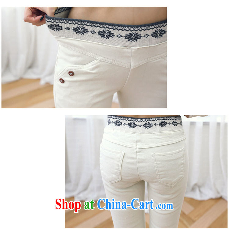 ZZ &FF 2015 summer New, and indeed increase, female 200 Jack thick MM Korean Elastic waist thick MM larger jeans female Tibetan cyan XXXXL pictures, price, brand platters! Elections are good character, the national distribution, so why buy now enjoy more preferential! Health
