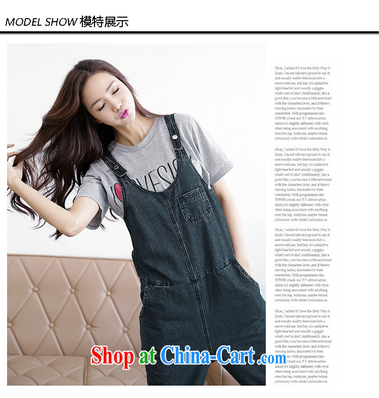 ONECHIC Korean relaxed hip-hop, the document, a code blue jeans back trousers code number can be pregnant with dark blue XS pictures, price, brand platters! Elections are good character, the national distribution, so why buy now enjoy more preferential! Health