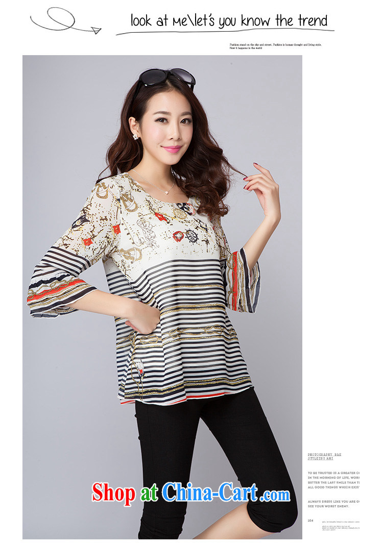 Shallow 2015 spring new king, female positioning Flower Snow woven shirts with 7 stripes cuff stitching T-shirt girl T 5007 photo color XXXL pictures, price, brand platters! Elections are good character, the national distribution, so why buy now enjoy more preferential! Health