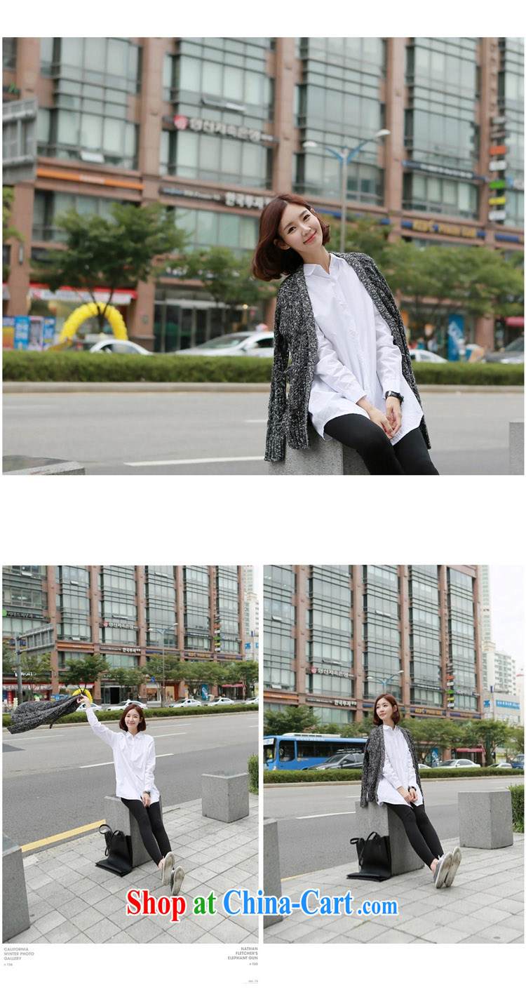 The code is female is 100 to 2015, Korean version of the greater, long, loose cotton long-sleeved shirt, white T-shirt 2985 #white XXL pictures, price, brand platters! Elections are good character, the national distribution, so why buy now enjoy more preferential! Health