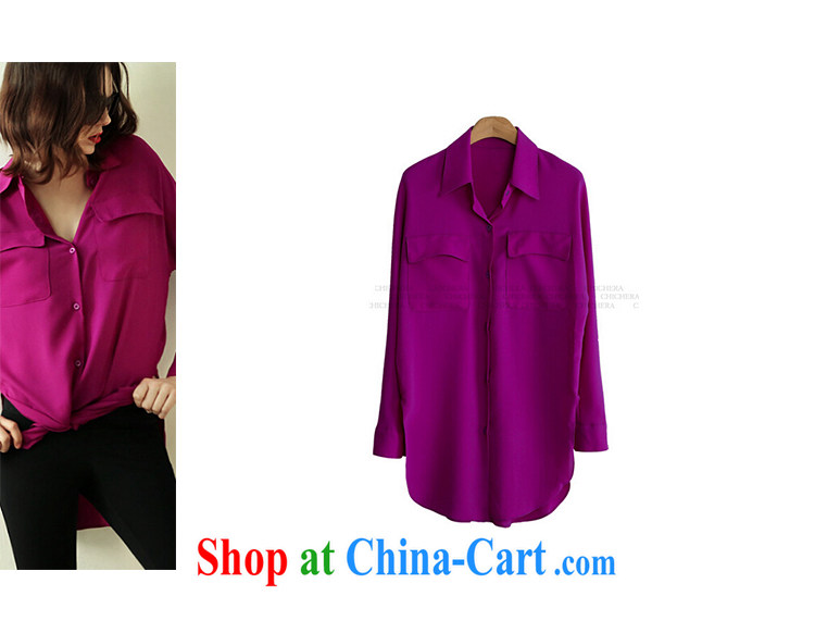 Kosovo, 2015, the United States and Europe, female spring new thick mm spring new products, loose shirt YJ 1505 pink XXXXXL pictures, price, brand platters! Elections are good character, the national distribution, so why buy now enjoy more preferential! Health