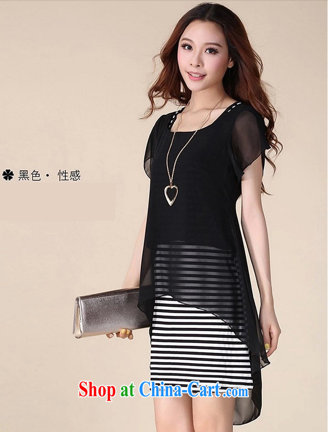 In autumn 2015 the spring and summer new, larger women mm thick snow woven dresses two piece 8552 black 3 XL pictures, price, brand platters! Elections are good character, the national distribution, so why buy now enjoy more preferential! Health