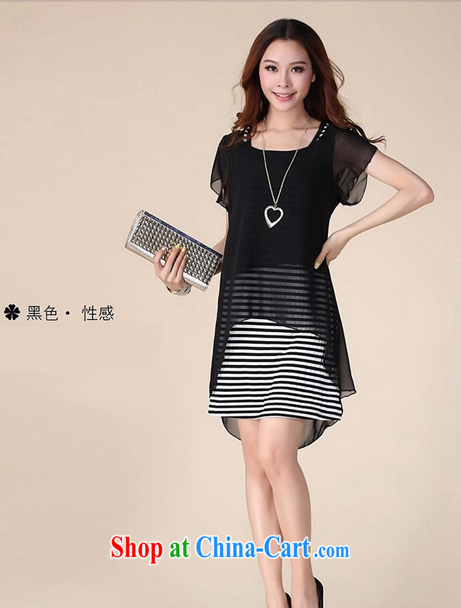 In autumn 2015 the spring and summer new, larger women mm thick snow woven dresses two piece 8552 black 3 XL pictures, price, brand platters! Elections are good character, the national distribution, so why buy now enjoy more preferential! Health