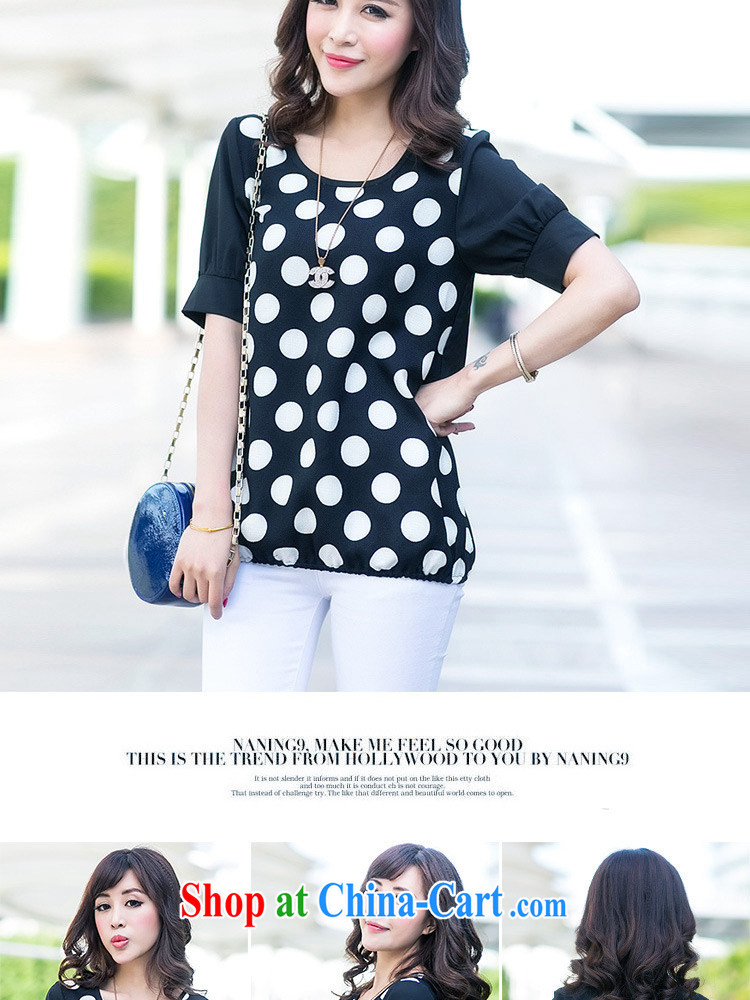 Jung-eun 2015 new short-sleeved T-shirt large, female loose video thin, wave in sleeveless XZ 5001 black XXXXL pictures, price, brand platters! Elections are good character, the national distribution, so why buy now enjoy more preferential! Health