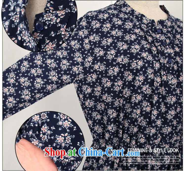 Tang year 2015 the European site the Code women mm thick spring new liberal style floral long-sleeved dresses Tibetan blue flower 9016 XL 4 165 - 175 Jack left and right pictures, price, brand platters! Elections are good character, the national distribution, so why buy now enjoy more preferential! Health
