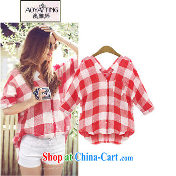 o Ya-ting the fat increase, women in Europe and America 2015 spring new shirt solid color long-sleeved T-shirt D 33 the red 4 XL recommends that you 160 - 180 Jack pictures, price, brand platters! Elections are good character, the national distribution, so why buy now enjoy more preferential! Health