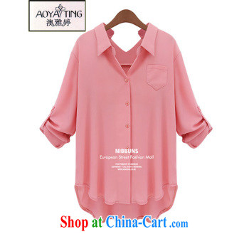 o Ya-ting the fat increase, women in Europe and America 2015 spring new shirt solid color long-sleeved T-shirt D 33 the red 4 XL recommends that you 160 - 180 Jack pictures, price, brand platters! Elections are good character, the national distribution, so why buy now enjoy more preferential! Health